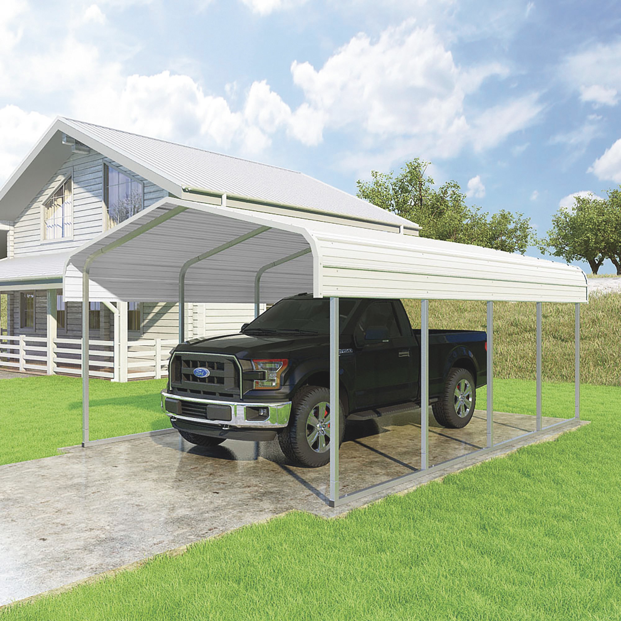 Regular Carport – Lion Buildings